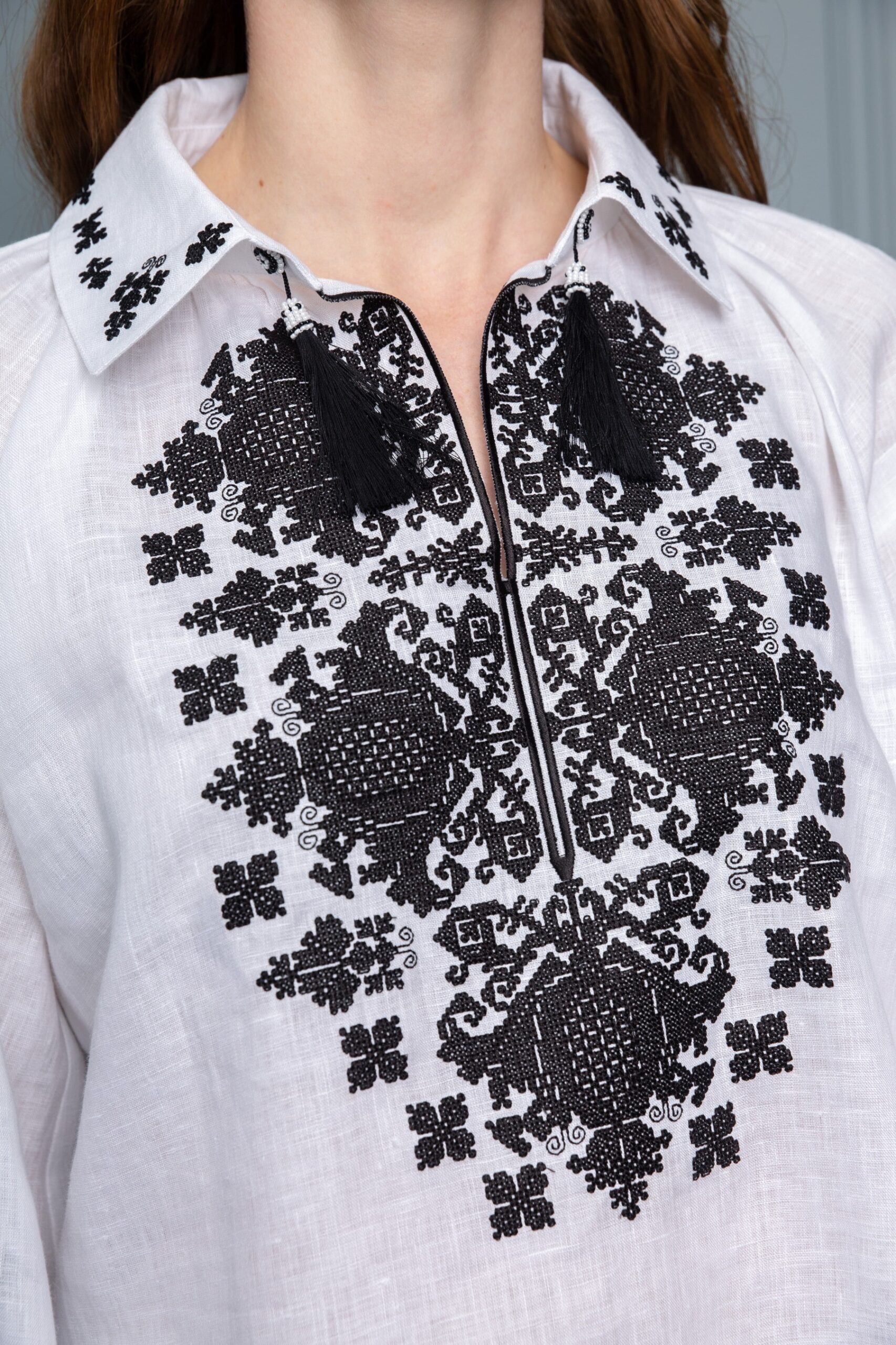 Blouse with embroidery «Flourish»